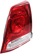Passenger Side, Inner Tail Light, without Bulb, Halogen, Clear and Red Lens, Base Model, 8 Cyl., 5.7L Engine