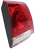 Driver Side, Inner Tail Light, without Bulb, Halogen, Clear and Red Lens, Base Model, 8 Cyl., 5.7L Engine