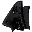 Passenger Side Tail Light, with Bulb, LED, Clear Lens