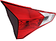Driver Side, Inner Tail Light, with Bulb, Halogen, Clear and Red Lens, 4 Cyl., 2.5L Engine, Japan Built Vehicle
