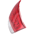 Driver Side, Inner Tail Light, with Bulb, Halogen, Clear and Red Lens, Production Date From October 2011, Except SE Model