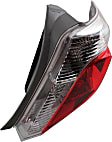 Passenger Side Tail Light, without Bulb, Halogen, Clear and Red Lens, CE/L/LE/SE Models, 4 Cyl., 1.5L Engine, Hatchback