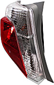 Driver Side Tail Light, without Bulb, Halogen, Clear and Red Lens, CE/L/LE/SE Models, 4 Cyl., 1.5L Engine, Hatchback