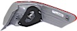 Driver Side, Outer Tail Light, without Bulb, Halogen, Clear and Red Lens, Hybrid Model, Japan Built Vehicle
