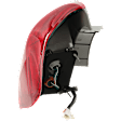 Passenger Side, Outer Tail Light, with Bulb, Halogen, Clear Lens