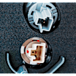 Driver Side, Outer Tail Light, with Bulb, Halogen, Clear and Red Lens, CAPA CERTIFIED