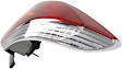 Driver Side Tail Light, with Bulb, Halogen, Amber, Clear and Red Lens, Sport Model, USA Built Vehicle