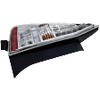 2010 Toyota Prius Base - Driver Side Halogen Tail Light, With bulb(s), OE Replacement