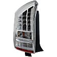 2010 Toyota Prius Base - Driver Side Halogen Tail Light, With bulb(s), OE Replacement