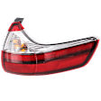 2015-2019 Toyota Sienna - Passenger Side, Outer Tail Light, with Bulb, LED, Clear and Red Lens, Except SE Model