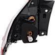 2015-2019 Toyota Sienna - Passenger Side, Outer Tail Light, with Bulb, LED, Clear and Red Lens, Except SE Model