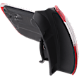 2015-2019 Toyota Sienna - Passenger Side, Outer Tail Light, with Bulb, LED, Clear and Red Lens, Except SE Model