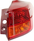Passenger Side, Outer Tail Light, without Bulb, Halogen, Clear and Red Lens, 4 Cyl., 2.5L Engine