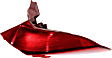 Passenger Side, Outer Tail Light, without Bulb, Halogen, Clear and Red Lens, 4 Cyl., 2.5L Engine, CAPA Certified