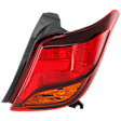 Passenger Side Tail Light, with Bulb, LED, Clear and Red Lens