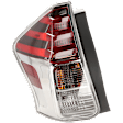 Driver Side Tail Light, with Bulb, Halogen, Clear and Red Lens, 4 Cyl., 1.8L Engine