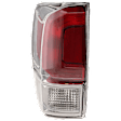 Driver Side Tail Light, with Bulb, Halogen, Smoked Lens, Limited Model