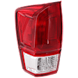 Driver Side Tail Light, with Bulb, Halogen, Red Lens, Base/SR/SR5 Models