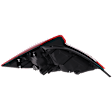 2021 Honda Civic Sport - Passenger Side, Outer Halogen Tail Light, With bulb(s), Sedan, Mounts on Body, North America Built Vehicle, OE Replacement