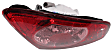 Passenger Side, Inner Tail Light, without Bulb, Halogen, Clear and Red Lens, Japan Built Vehicle