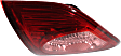 Driver Side, Inner Tail Light, without Bulb, Halogen, Clear and Red Lens, Japan Built Vehicle