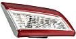 Driver Side Tail Light, with Bulb, Halogen, Clear and Red Lens