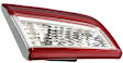 Driver Side Tail Light, with Bulb, Halogen, Clear and Red Lens, CAPA CERTIFIED