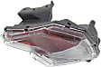 Passenger Side Back Up Light, with Bulb, Halogen, 4 Cyl., 2.5L Engine, Clear Lens, North America Built Vehicle