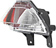 Passenger Side Back Up Light, Without bulb(s), Halogen, Clear Lens, Japan Built Vehicle
