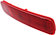Rear, Driver Side Bumper Reflector