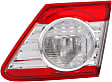 2011 Toyota Corolla - Passenger Side, Inner Halogen Tail Light, With bulb(s), North America Built Vehicle, OE Replacement