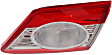 2011 Toyota Corolla - Passenger Side, Inner Halogen Tail Light, With bulb(s), North America Built Vehicle, OE Replacement