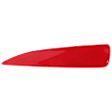 Rear, Passenger Side Bumper Reflector