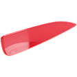 Rear, Driver Side Bumper Reflector