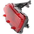 Rear, Passenger Side Bumper Reflector