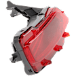 Rear, Driver Side Bumper Reflector