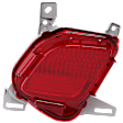 Rear, Driver Side Bumper Reflector