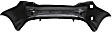 Rear Primed Bumper Cover, Without Spoiler Holes, Japan Built Vehicles