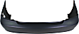 Rear Primed Bumper Cover, Japan Built Vehicles