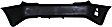 Rear Primed Bumper Cover, Japan Built Vehicles