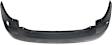 Rear Primed Bumper Cover, 4 Cyl., 1.5L Engine, With Spoiler Holes, CAPA Certified