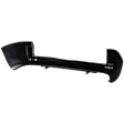 Rear Primed Bumper Cover, Without Flare Hole and Bumper Extension