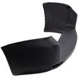 Rear Primed Bumper Cover, Without Flare Hole and Bumper Extension