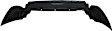 2007-2010 Toyota FJ Cruiser - Rear Bumper Cover, 6 Cyl., 4.0L Engine, Textured, Without Parking Aid Sensor Holes, CAPA Certified