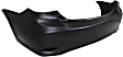 2011 Toyota Corolla - Rear Primed Bumper Cover, Japan Built Vehicle, CAPA Certified