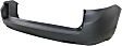 Rear Primed Bumper Cover, Without Park Distance Control Sensor, Except SE/SE Premium Models