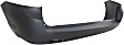 Rear Primed Bumper Cover, Without Park Distance Control Sensor, Except SE/SE Premium Models