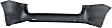 Rear Primed Bumper Cover, Without Park Distance Control Sensor, Except SE/SE Premium Models