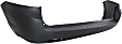 Rear Primed Bumper Cover, Without Park Distance Control Sensor, Except SE/SE Premium Models, CAPA Certified