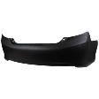 Rear Primed Bumper Cover, L/LE/XLE/Hybrid Models, CAPA Certified